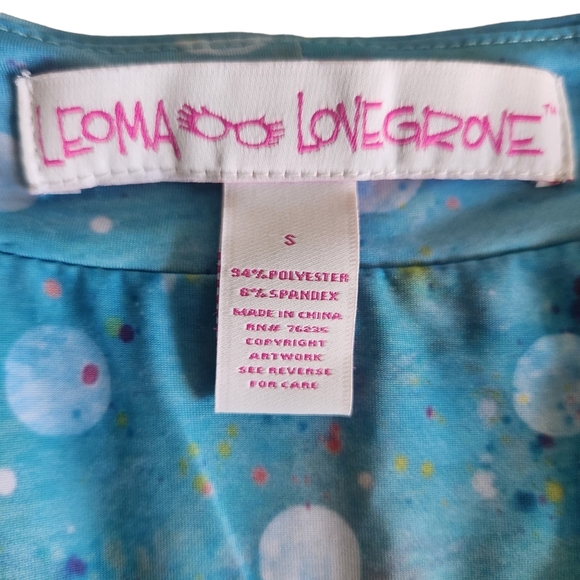 Leoma Lovegrove Bicycle Print "Art to Wear" Dress Size Small - Picture 12 of 16